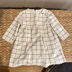Zara BabyGirl plaid dress